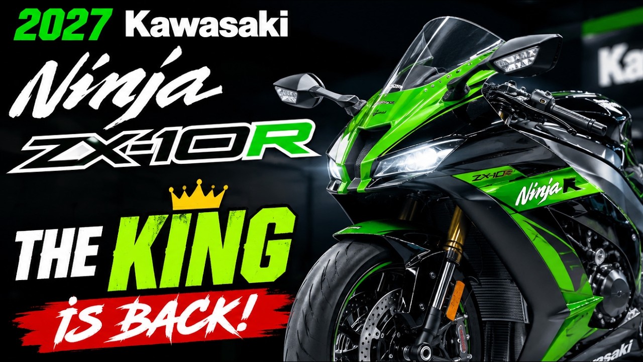 写真 2027 Kawasaki Ninja ZX-10R First Look – Insane Power & Aggressive
