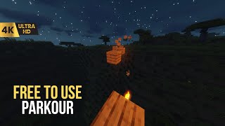 Free To Use Gameplay 4K 60FPS - Minecraft Parkour