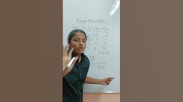 How to solve questions using Assumed mean method||#shorts#class10#boards