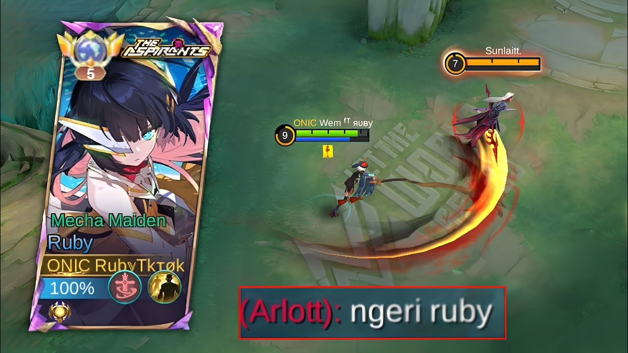 Ketika Arlott Buat Ruby Marah! Disitulah Pembantaian Terjadi, Arlott Langsung Kena Mental - MLBB