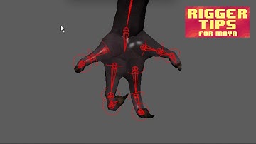 Rigger Tips for Maya #1. How to Create a Forward Kinematics (FK)