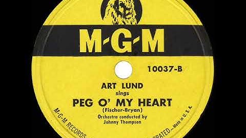 1947 HITS ARCHIVE: Peg O’ My Heart - Art Lund