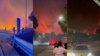 Wildfire hits Croatian tourist town, injures many