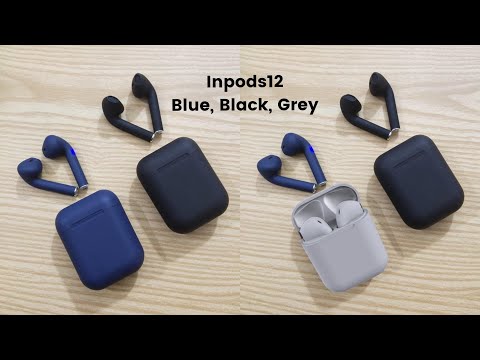 Inpods12 Blue, Black, Grey