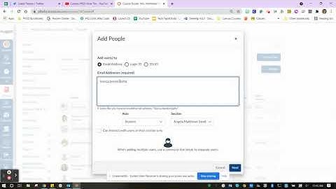 Add a Co teacher to a Canvas Course