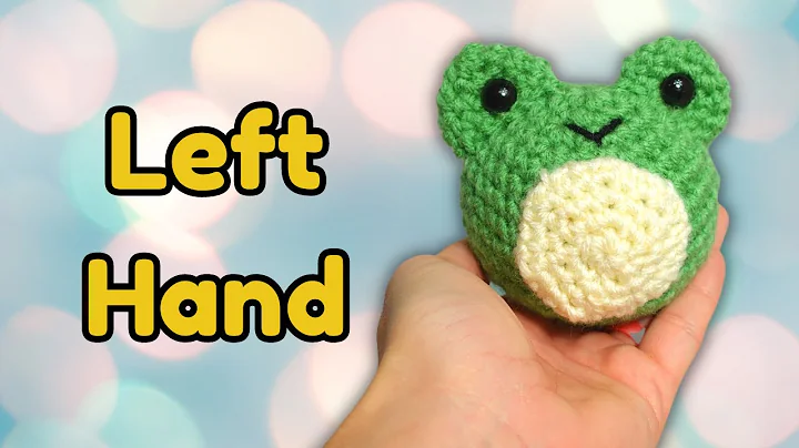 Learn to Crochet Left-Handed with Jimmy the Frog!