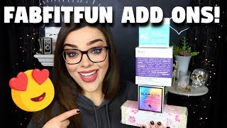 Fabfitfun unboxing! winter 2018 add ons! super sale!