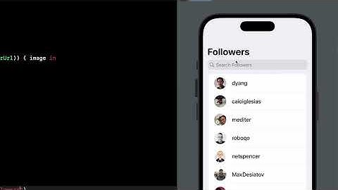 SwiftUI Search Bar - Searchable
