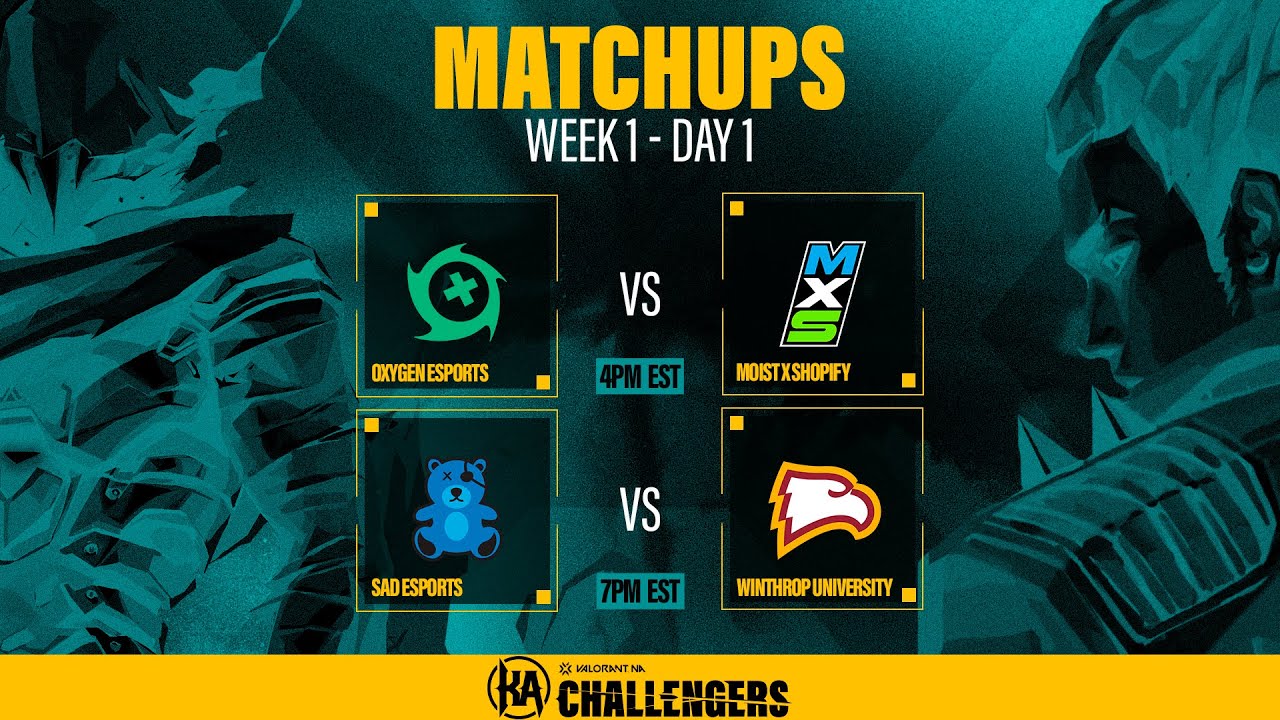 2024 Challengers North America Stage 1 W1D1 YouTube