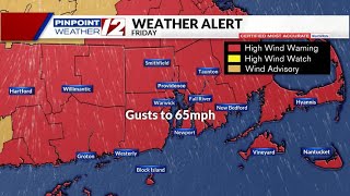 Weather Alert:  High Wind Warning; Flood Watch for Christmas