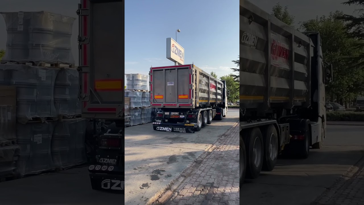 Hurda Damperi-Hurda Dorsesi-Scrap Trailer-Scrap Tipper-Benne A Ferraille -Ribaltabile Per Rottami