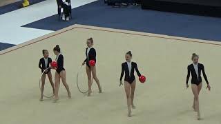 Strasbourg 3 ballons 2 cerceaux - 2025 Championnats de France DN2