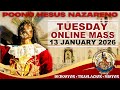 QUIAPO CHURCH LIVE MASS TODAY · 13 JANUARY 2026 · TUESDAY