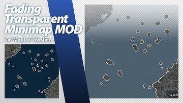 Fading Transparent Minimap MOD for WoWS （日本語版動画）