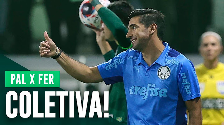 COLETIVA ABEL FERREIRA | PALMEIRAS 2 X 1 FERROVIÁRIA | PAULISTA 2023