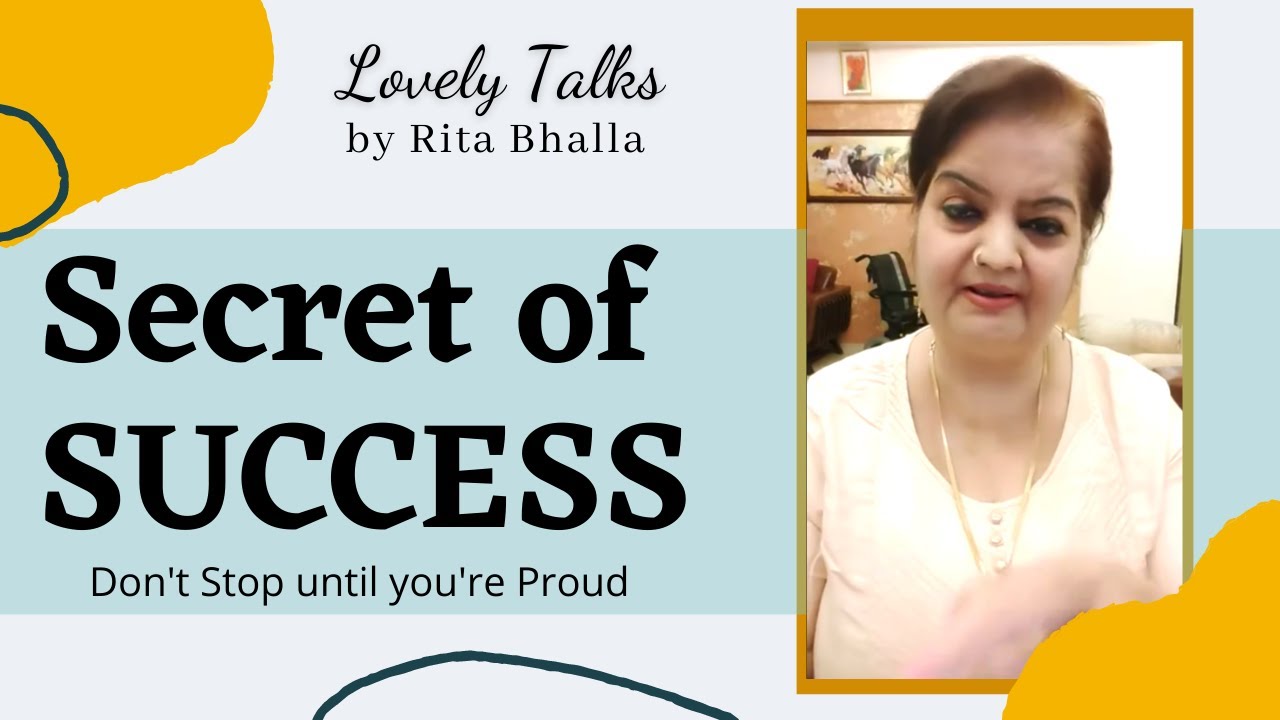 Secret of Success | Lovely talks | Lovely Kitchen | Rita Bhalla