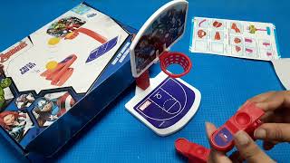 KING KRAB TOYS Marvel Avengers Theme Table top shooting basketball ( I Toys) screenshot 3