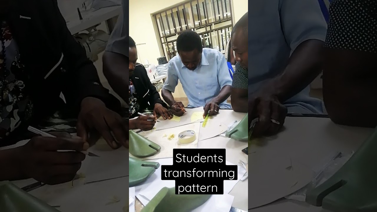 shoe Pattern transformation  [ shoemaking school ]