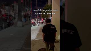 That Post Concert Walk To The Car Hits Different