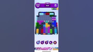 Color Block Jam Level 722 solution #games #colorblockjam #gaming #gameplay