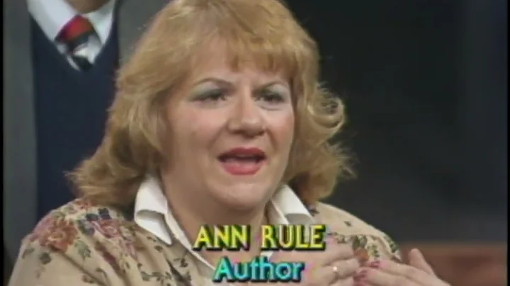 Ann Rule talks Bundy and serial killers - 1984 | K...