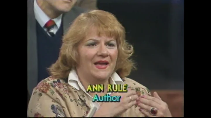 Ann Rule talks Bundy and serial killers - 1984 | K...