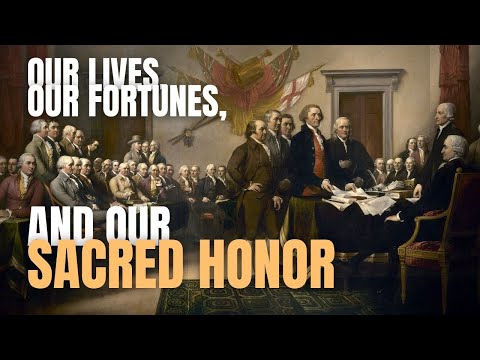 The Declaration of Independence || A FULL READING || ft. Patriot Art by Jon McNaughton