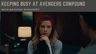 Keeping Busy at Avengers Compound with Natasha Romanoff || Marvel Ambience [Read Desc!]