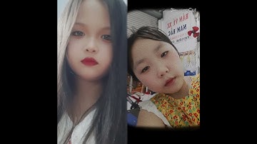 bé Thiên Thanh với bé Ngọc Anh