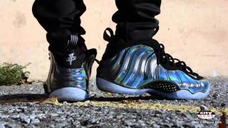 nike air foamposite one hologram