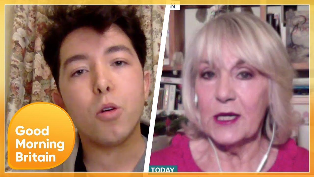 Ryan-Mark Parsons was on Good Morning Britain today for a debate with Nina Myskow.