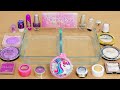 Unicorn Dust - Mixing Makeup Eyeshadow Into Slime ASMR