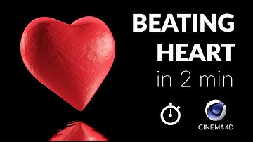 Cinema4D Tutorial: Fast & Easy Beating Heart ❤️️