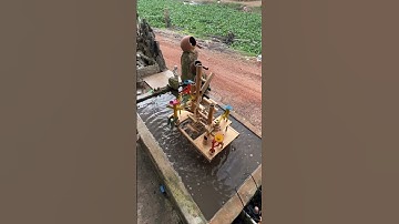 độc lạ tiểu cảnh thác nước mini p2 #shorts