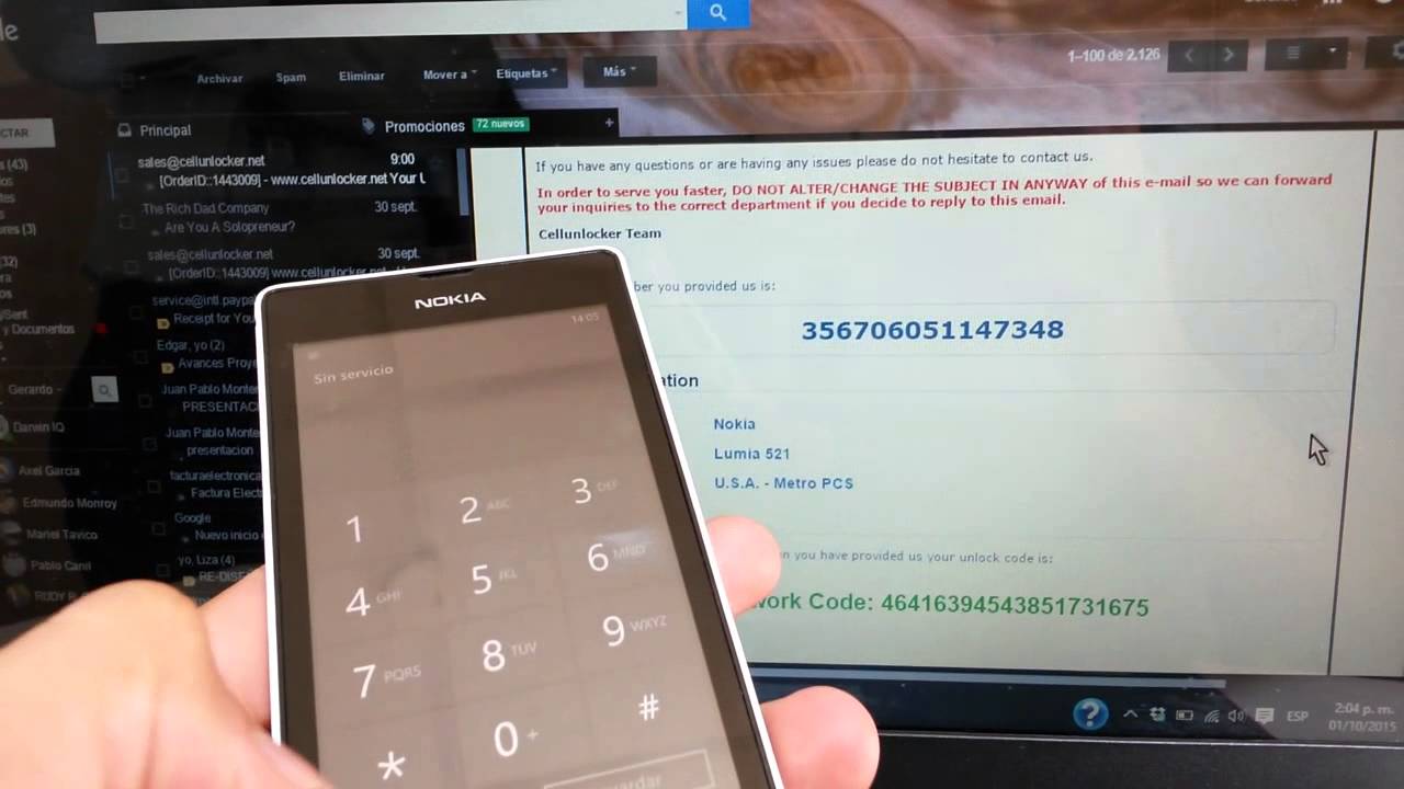 How To Unlock Nokia Lumia 521 From Metro Pcs Youtube