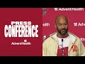 Larry Foote on Antonie Winfield Jr. ‘Raising the Standard’ | Press Conference