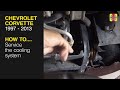 Chevrolet Corvette (1997 - 2013) - Service the cooling system