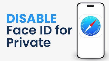 How to Disable Face ID to Unlock Private Browsing in Safari on iPhone