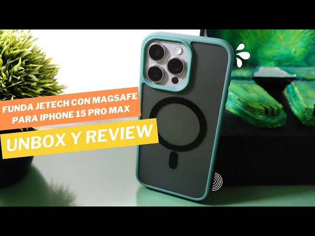 Funda con MagSafe JETech para el iPhone 15 Pro Max - Review 📲 