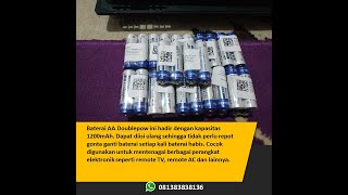 Baterai Alkaline Rechargeable AA 1200mAh 2PCS