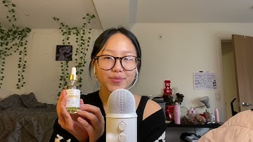 my first ASMR video ever, trying random things in my room