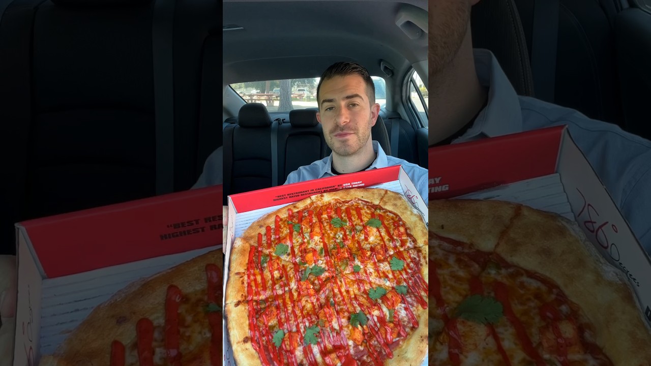 Indian Chicken Tikka Masala Pizza🍕#shorts #losangeles