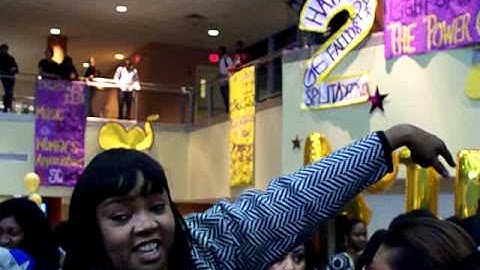 Zeta Phi Beta Rho Alpha Chapter Fall 2010 Probate at Hampton University