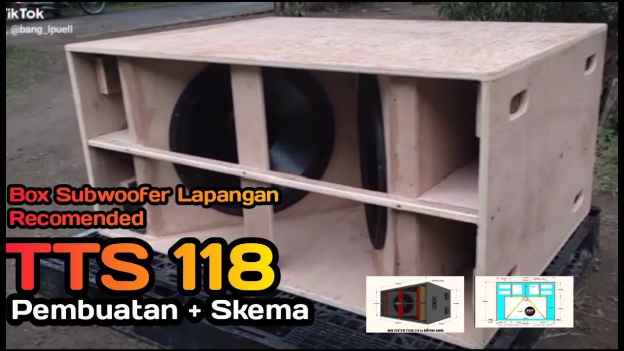 Rekomendasi Box Clarity 🔥Box TTS 18 InchPembutan dan Skema #brewogaudio