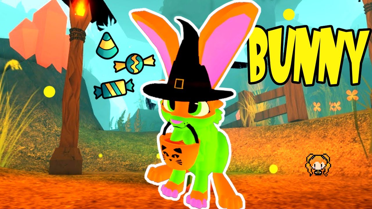 Halloween Bunny Fennec Fox Roblox Forest Tails Map Explore Youtube - roblox forest map