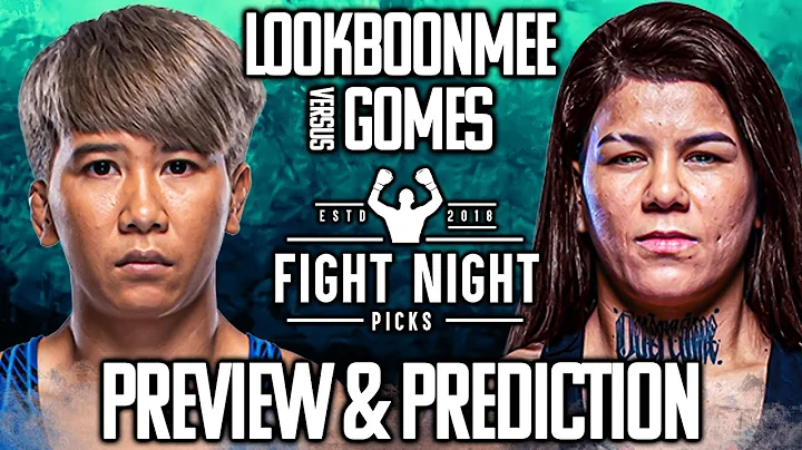 UFC Fight Night: Loma Lookboonmee vs. Denise Gomes...
