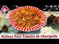 Relleno Para Tamales de Choripollo