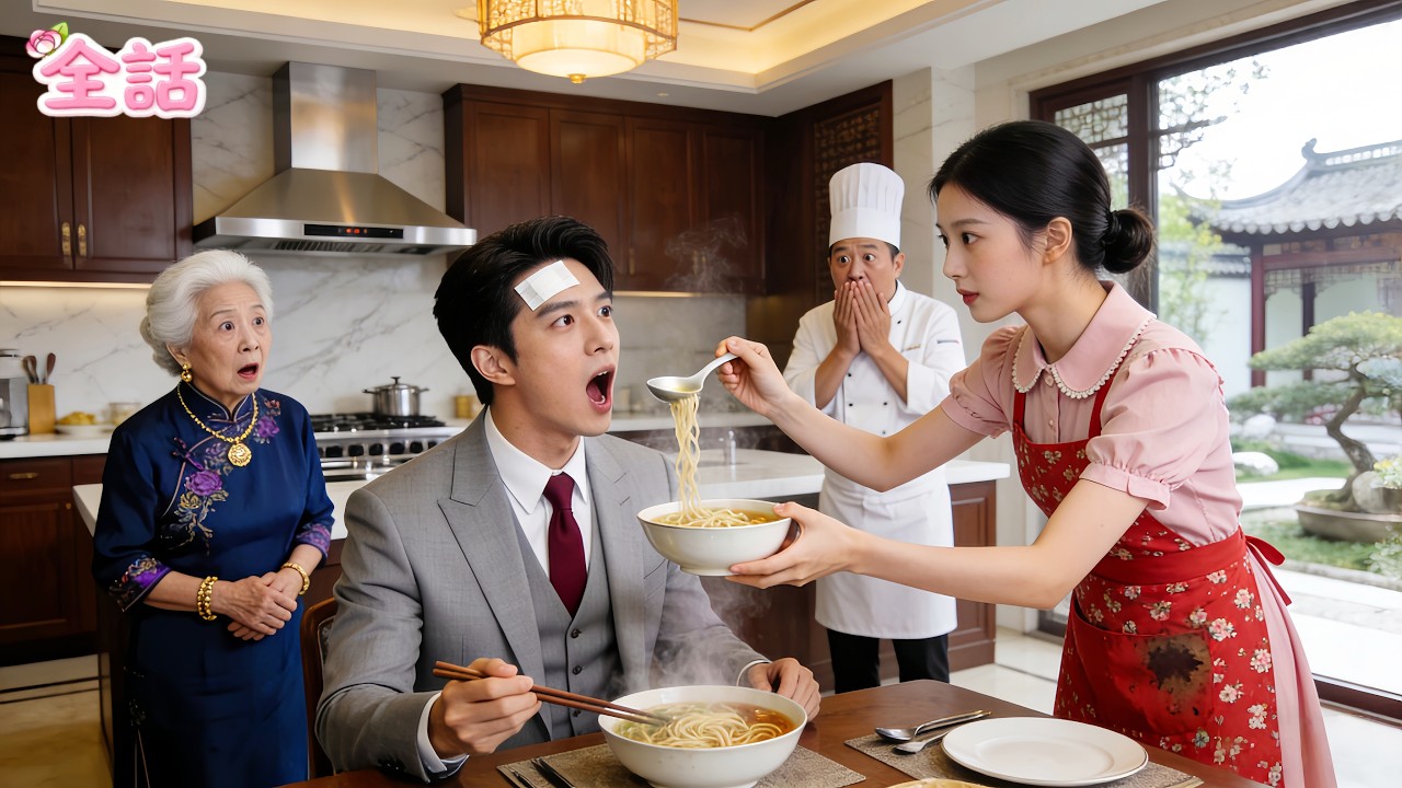 【日本語吹き替え版】CEOは88人の家政婦を次々解雇――だが貧しい少女の一杯の麺だけは絶賛！まさか彼女が田舎の許嫁だった!? 即プロポーズ、溺愛逆転！#短編ドラマ #逆襲 #中国ドラマ #恋愛ドラマ