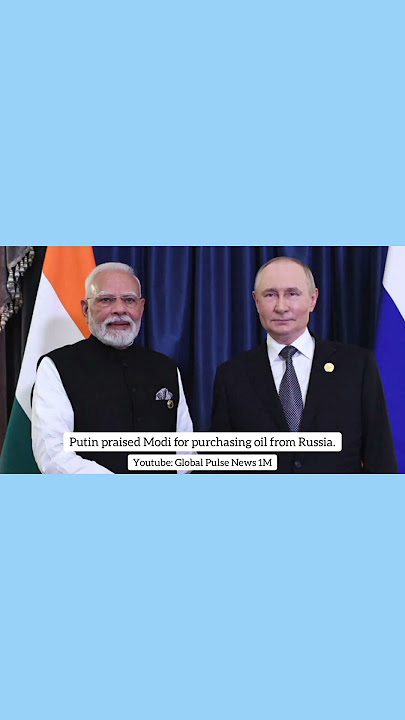 Putin Praises Modi | Russia-India Special Relationship | Slams US Pressure on Oil & Trade #shorts