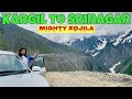 RoadTrip - Kargil to Srinagar |  Crossing Zoji La World's Most Dangerous Roads | Ladakh Travel Vlog